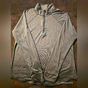 REEBOK 3/4 zip tech pullover